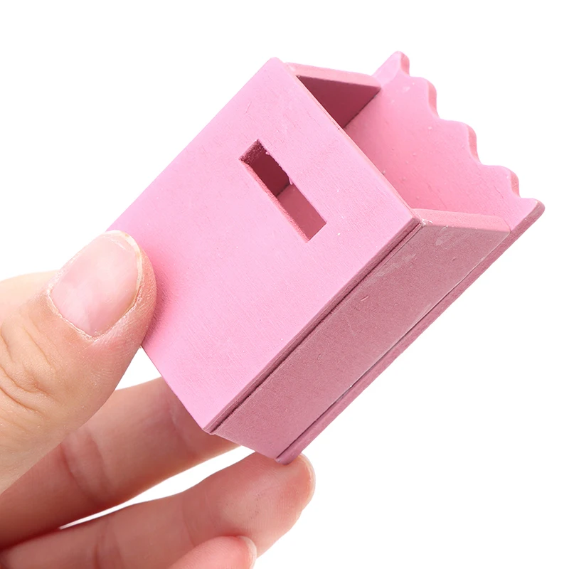 

1:12 Dollhouse Miniature Retro Mailbox DIY Doll House Accessories