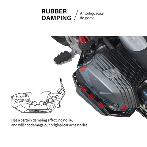 Защита мотоциклетного цилиндра для BMW R1200GS LC Adventure R 1200 GS RT R RS R1200R R1200RS R1200RT R1200, защитная крышка двигателя