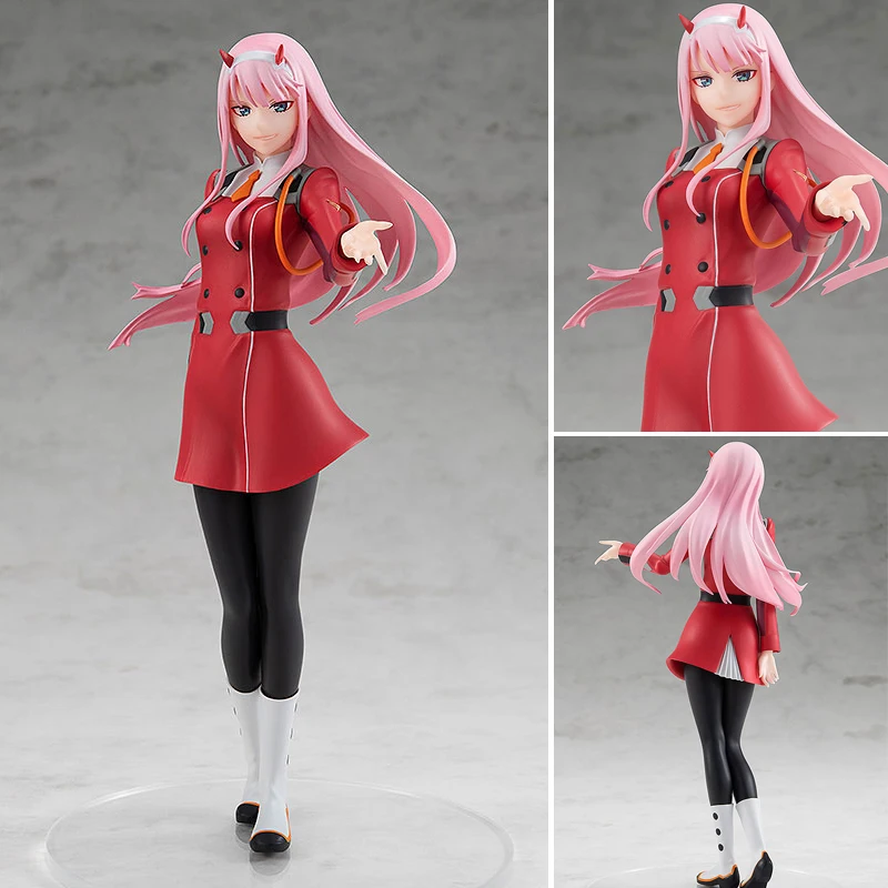 

18cm DARLING in the FRANXX Zero Two Anime Girl Figure POP UP PARADE Zero Two 02 Action Figure Adult Collectible Model Doll Toys