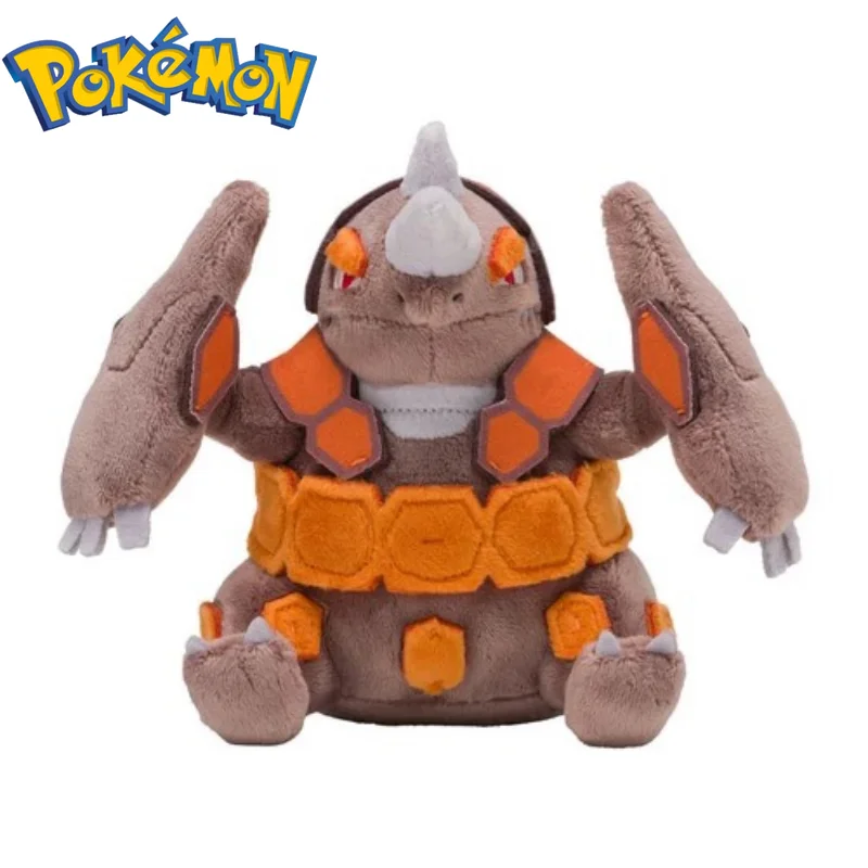 

Pokemon Plush Rhyperior Dolls Cute Anime Pet Elf Soft Stuffed Toys for Kids Birthday Christmas Gifts Pokemones Series