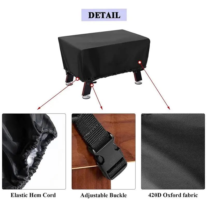 Uv-resistant Rectangle Tablecloth Table Cover Rectangle Heav
