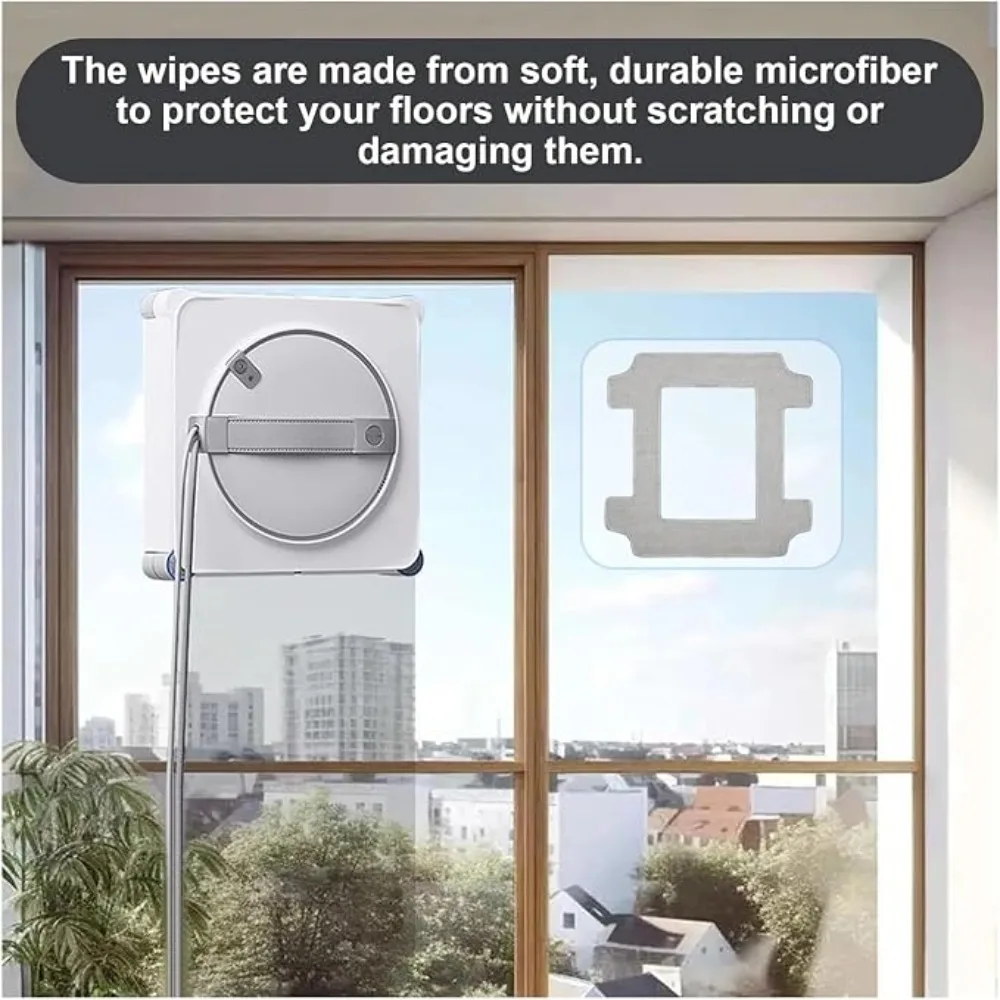 Высококачественная чистящая салфетка Ecovacs W2S, совместимая с роботом для мытья окон Winbot W2S, замена для робота Winbot W2S. (art.: 3920dcc179cfb) - 3920dcc179cfb