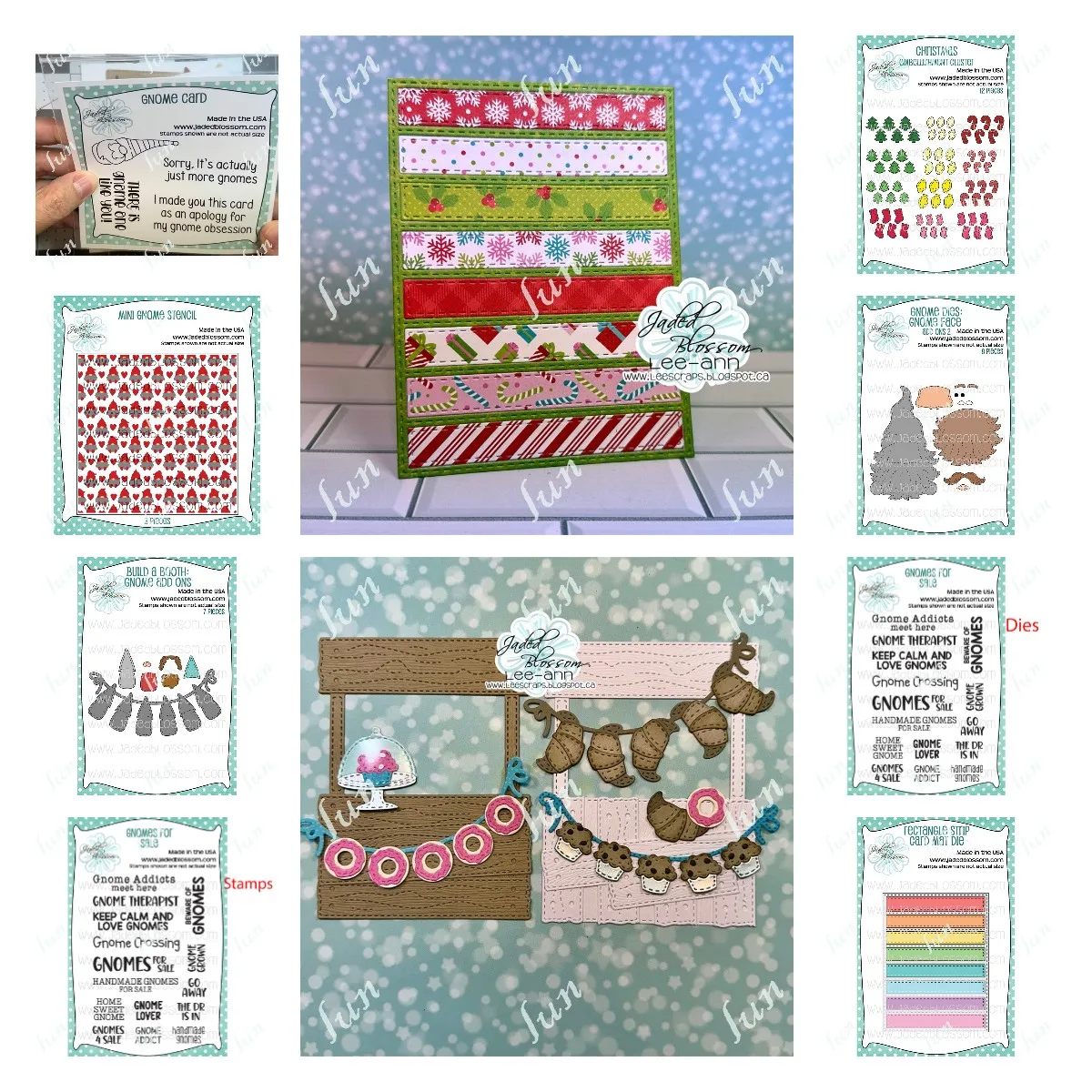 Набор металлических штампов для скрапбукинга новое лицо гнома добавьте детали