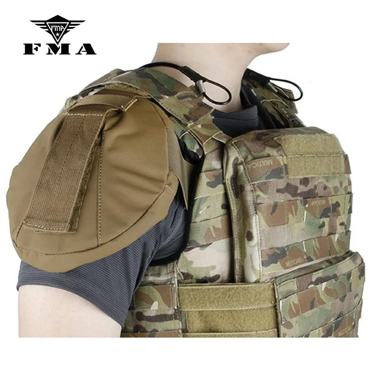 FMA Shoulder Armor 1pair Protector Protective Sleeve Multicam for AVS CPC Tactical Vest Matching Use Sports Safety Free Shipping | Спорт и
