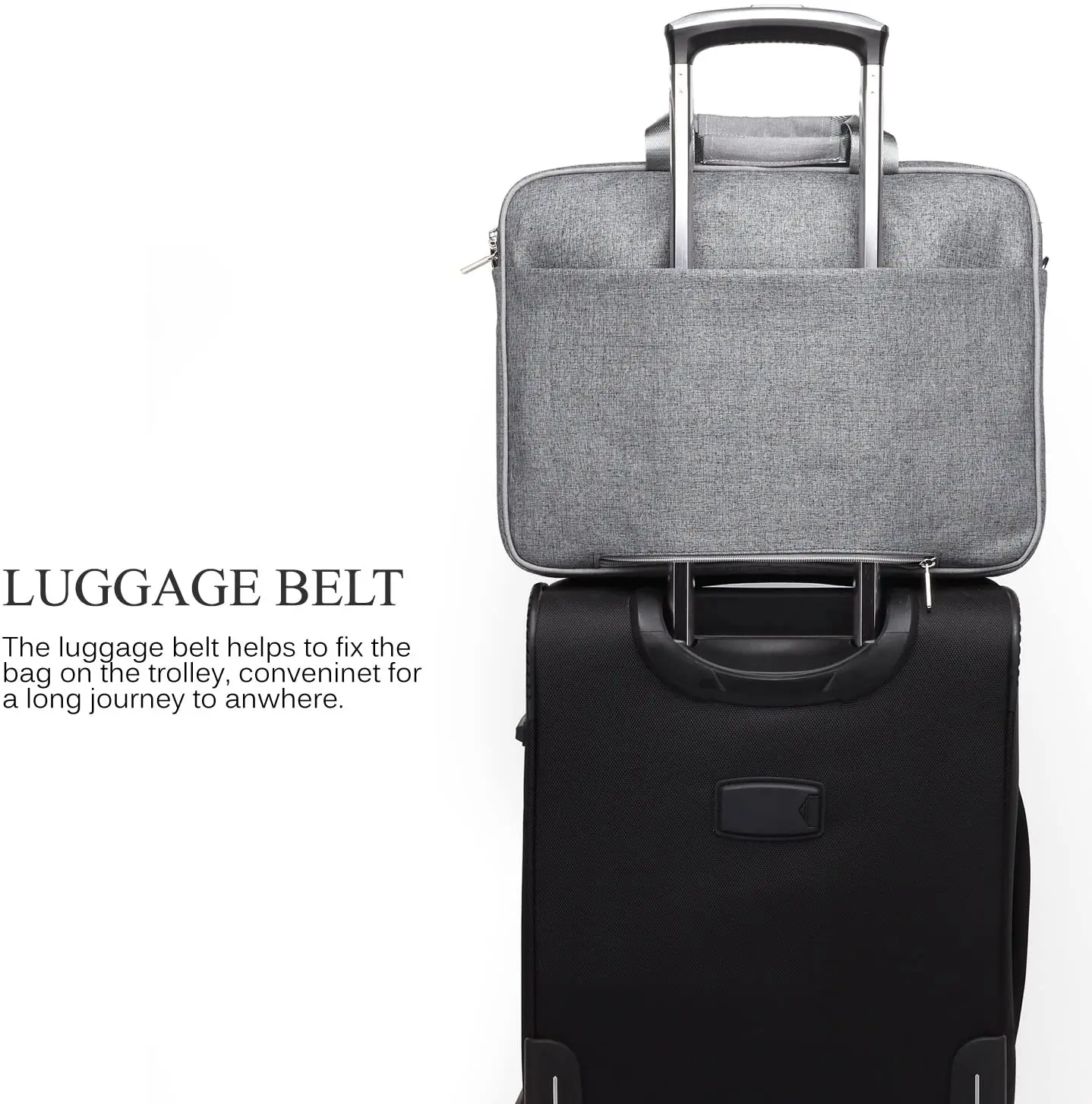 CoolBELL 15.6 Inch Nylon Laptop Bag Shoulder Bag with Strap Hand Bag Tablet Briefcase for iPad Pro Laptop MacBook Ultrabook