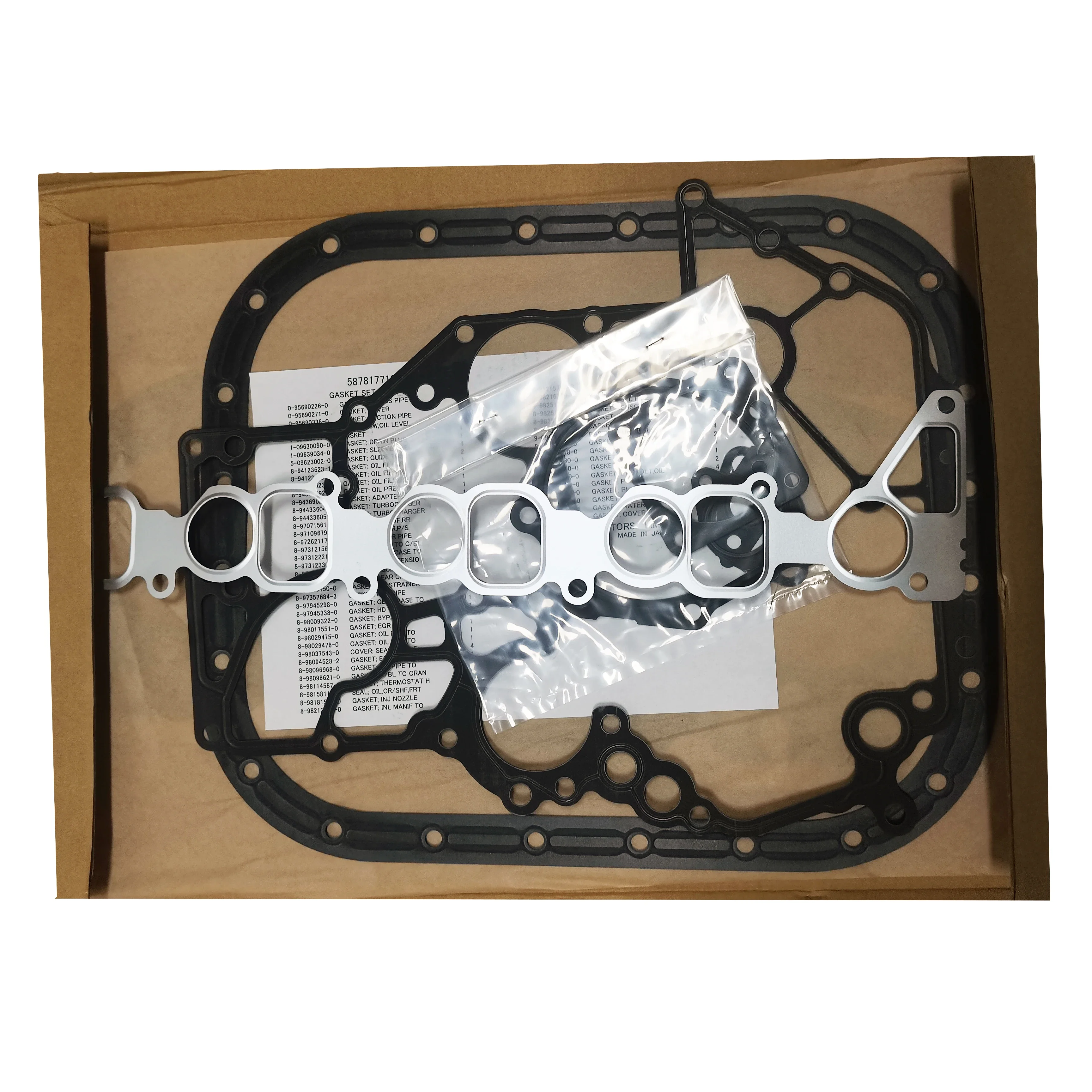 Оригинальный комплект для капитального ремонта двигателя Isuzu Dmax 4JJ1 3.0L 4JJ1-T, набор прокладок для Isuzu Bighorn Rodeo 4x4, грузовика, прокладки двигателя 4JJ1X (art.: 3920da86004eb) - 3920da86004eb