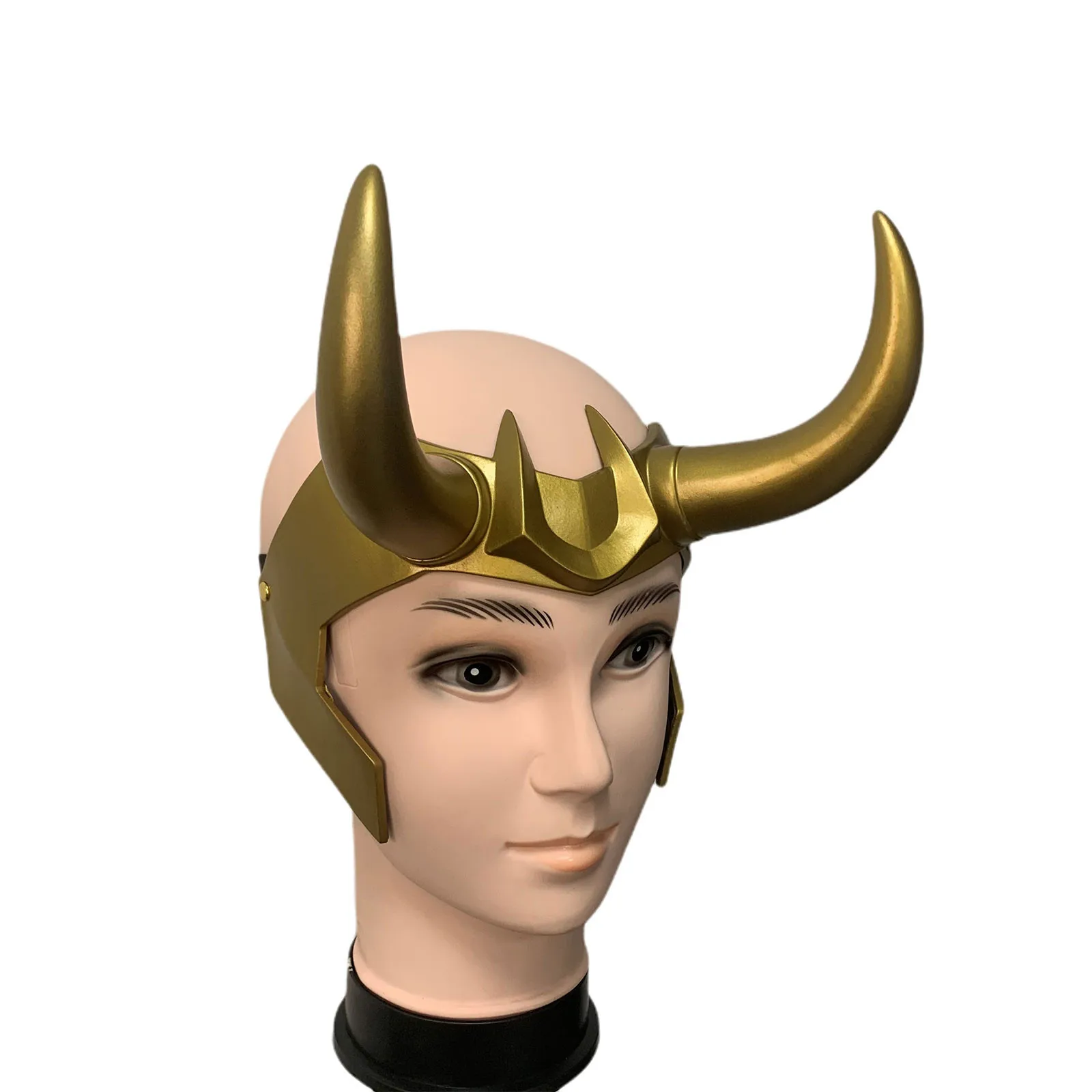 ПВХ головной убор Loki для косплея повязка на голову шлем реквизит маскарада