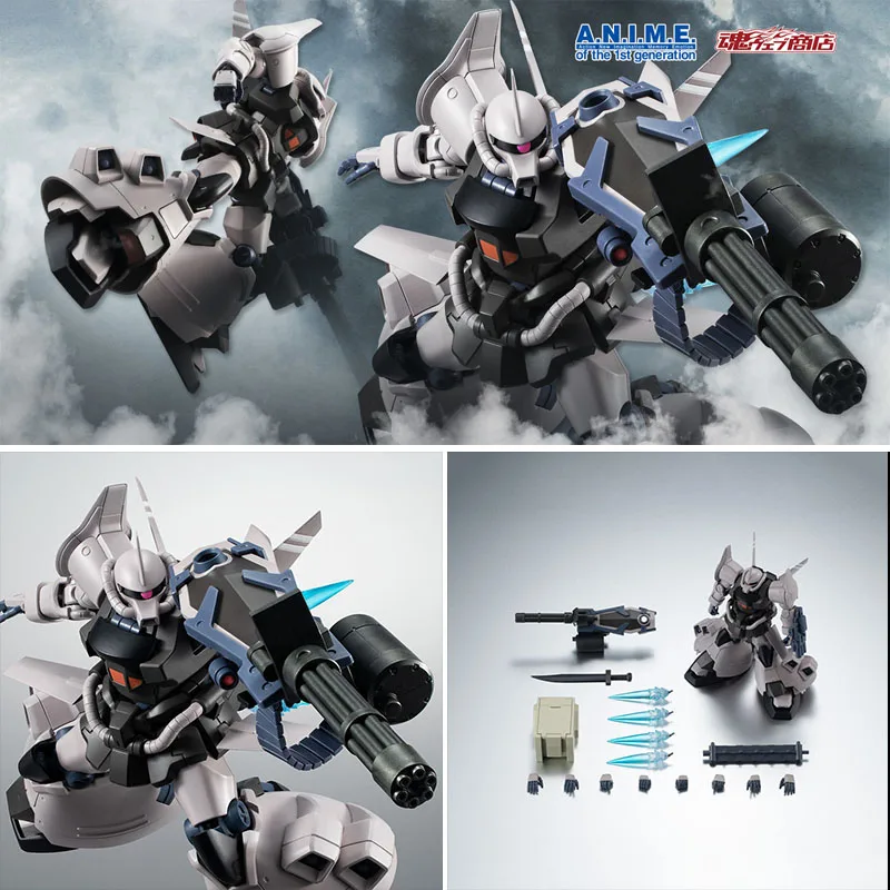 

Bandai Original GUNDAM Model Kit SOUL LIMITED ROBOT MS-07H-8 Gouf Flight Type Anime Action Figure Model Toys Gift for Boys