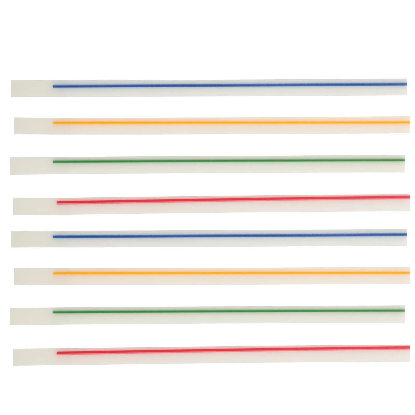 

2 Sets Bright Strip Student Coloured Stickers Portable Notebook Strips The Pet Highlighter