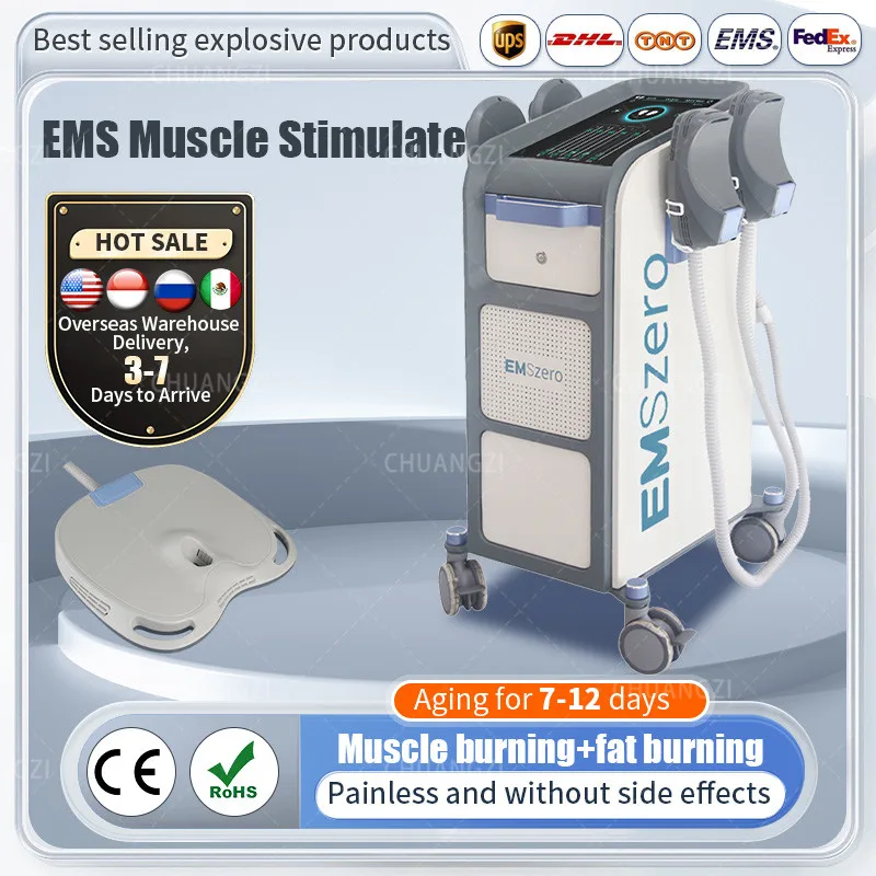 

EMS DLS-EMSLIM Neo 14Tesla 6500W Hi-emt Sculpt Machine NOVA Muscle Stimulator Body Shaping Massage Equipment for Salon EMSzero