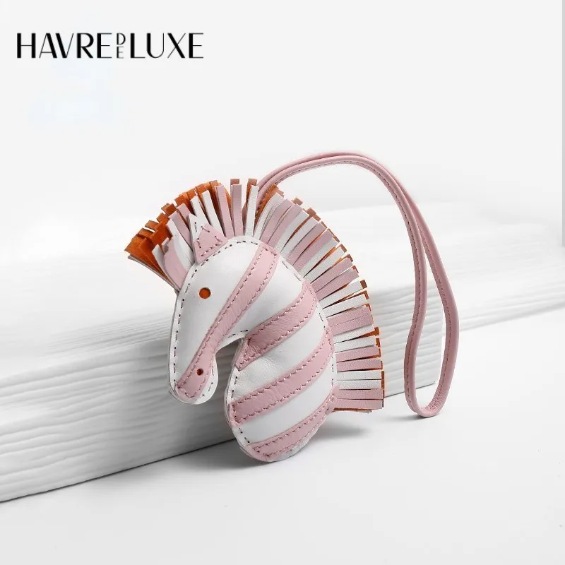 Bag Charm Luggage Accessories For Knitted Big Brand High-grade DIY Handbag Ornaments For Women's Bag Zebra Head Handmade Parts