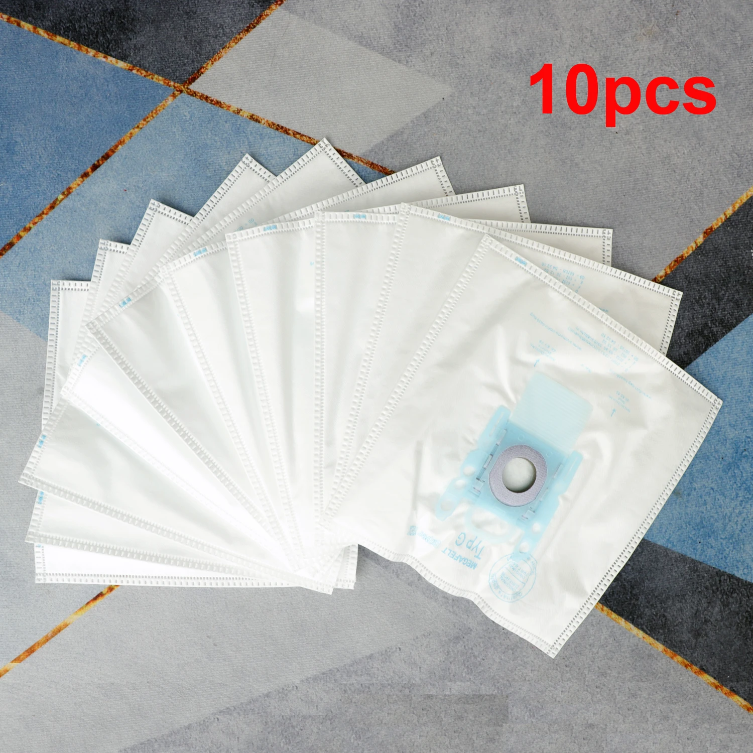 

10pcs Type G Dust Bag for Bosch Bosch & Siemens BSG7 BSG6 BSGL3126GB GL30 BGL45 VSZ5 VSM5 VSZ6 Vacuum Cleaner Part Microfibre
