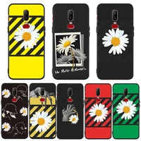 luxury fashion smile daisy flower for oneplus 8 5 6 7 one plus 5t 6t 7t 8 pro phone case cover shell coque funda etui capas