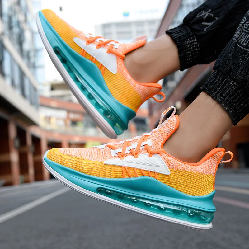 

Luxury Brand Men's Sports Shoes Gym Shoes Man Sneakers Booties 2021 Sport Man Sneakers Long Tenis Running Athletic