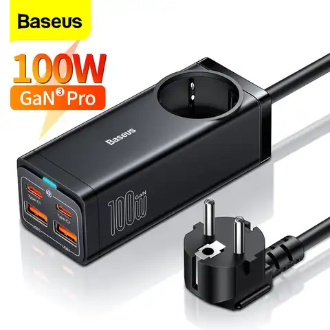 Зарядное устройство Baseus сетевое с USB-портами и поддержкой быстрой зарядки