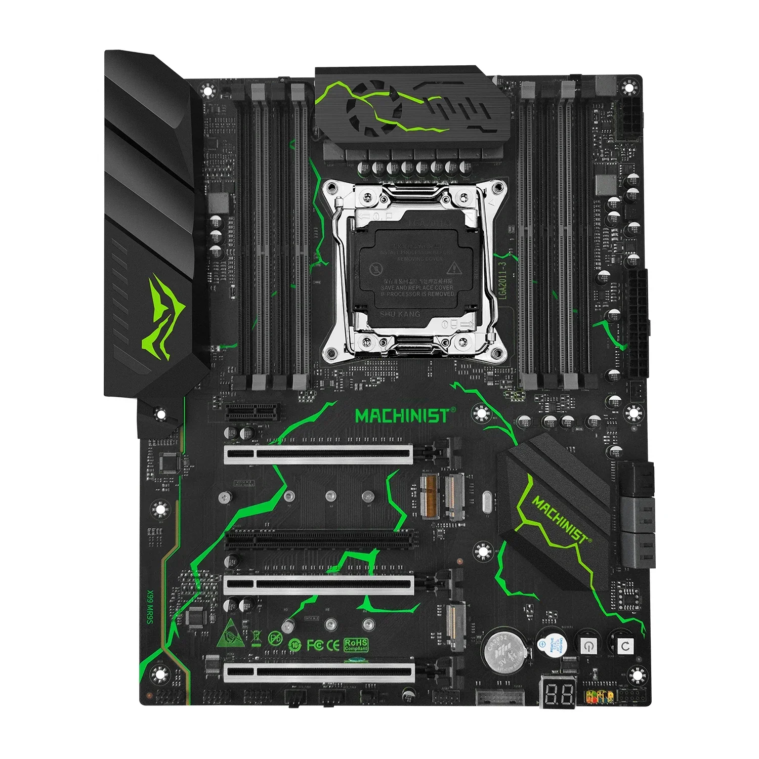 Материнская плата MACHINIST X99 LGA 2011-3 с поддержкой Intel Xeon E5 2640/50/70/80/90 V3 V4 Процессор DDR4