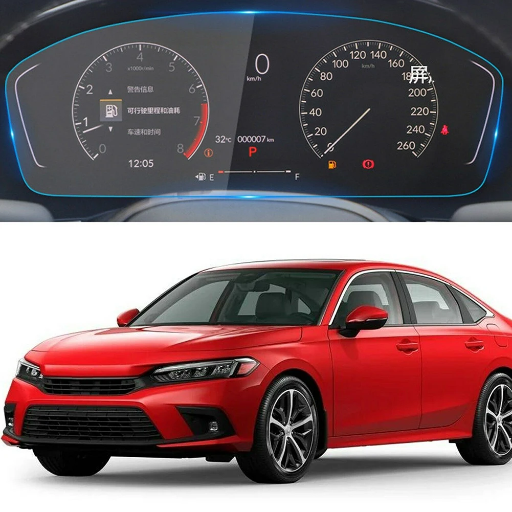 

For 11th H/onda Civic 2022 HD TPU Car Dashboard Screen Protection Film Sticker Brand New Auto Parts High Quality And Durable