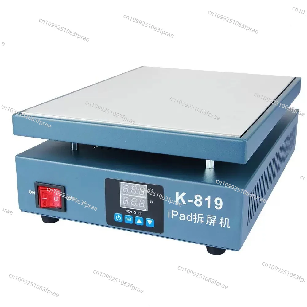Фото Платформа для нагрева с постоянной температурой Kaisi K-819, 12 дюймов, 260 Вт, высокомощный инструмент для снятия экранов телефонов/планшетов, для демонтажа светодиодных ламп №1