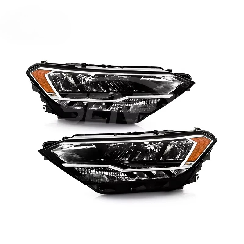 SENPEI Auto Body Parts 2019-2023 Jetta Непроекторные светодиодные фары DRL Фари