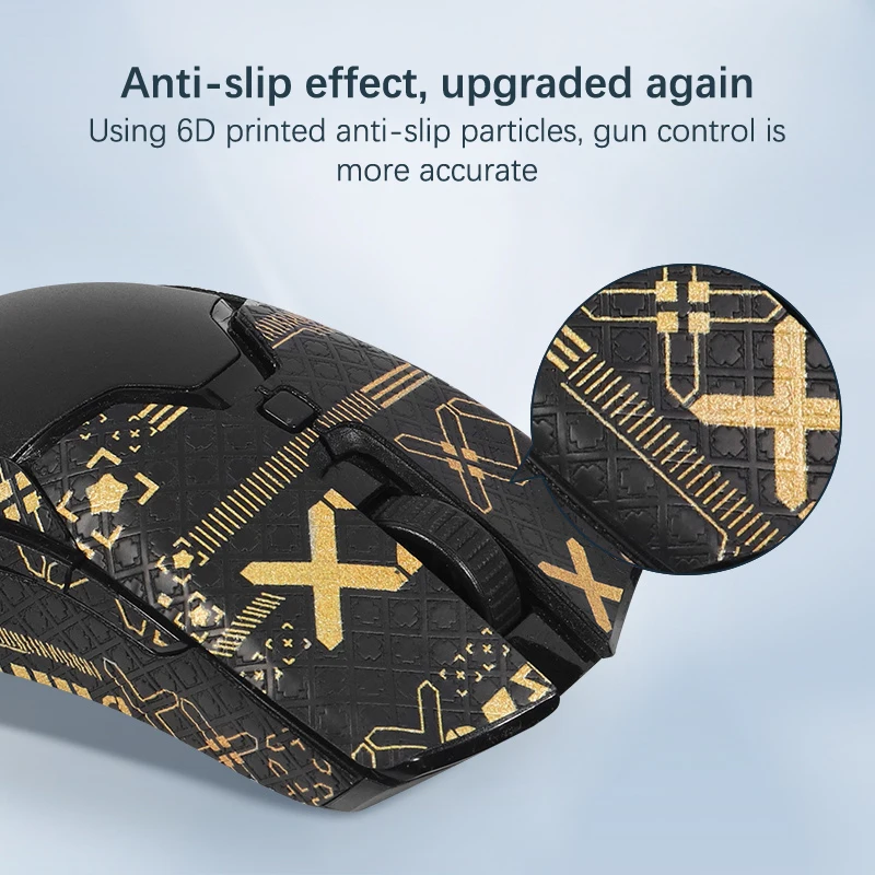 Липкая лента для мыши скейт ручная работа полностью обернутая наклейка