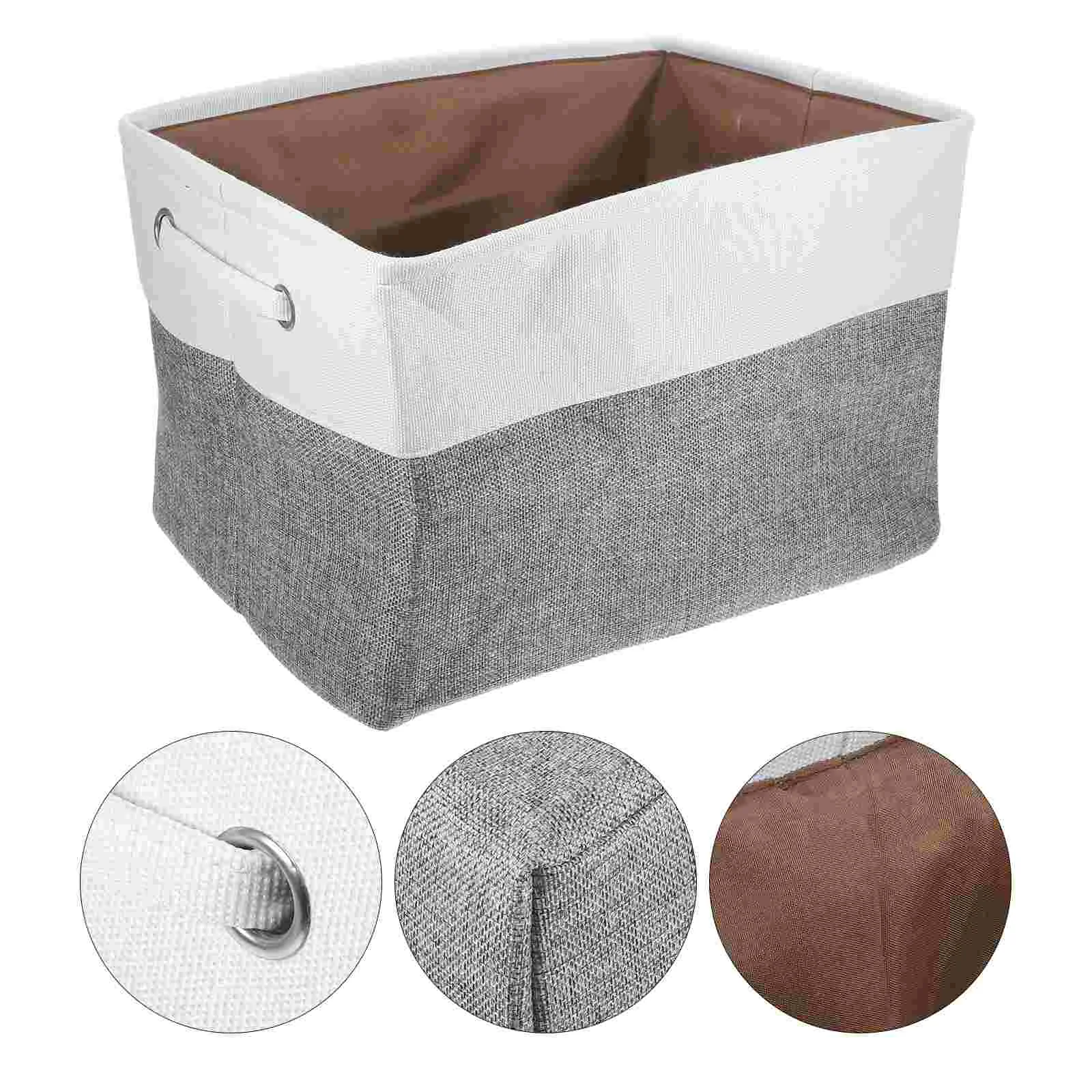 

Large Storage Baskets for Closet Shelves Foldable Fabric Storage Bin Clothes Storage Bin