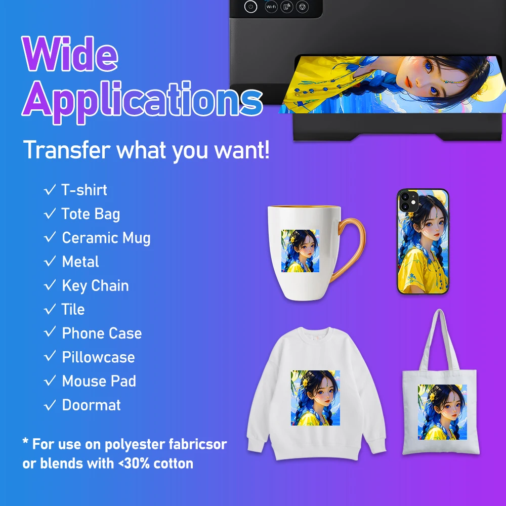 100 мл универсальные сублимационные чернила для теплопередачи Epson настольный