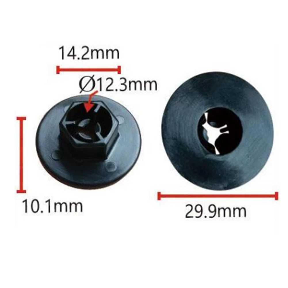 

Durable Mud Guard Nut Fender Parts 20pcs 84145-26000 Black Fender Liner Nut