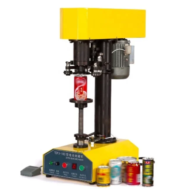 Высококачественная машина для консервирования TDFJ-160 запечатывания оловянных