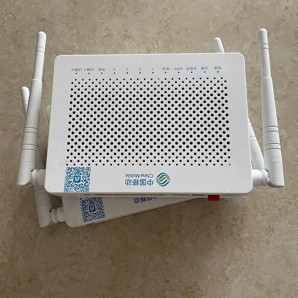 6PCS  F673aV9 F673AV9A ONU Dual Band 4ge+1tel+2usb+Ac 5g Wifi Onu Gpon OLT Secondhand Without Power router