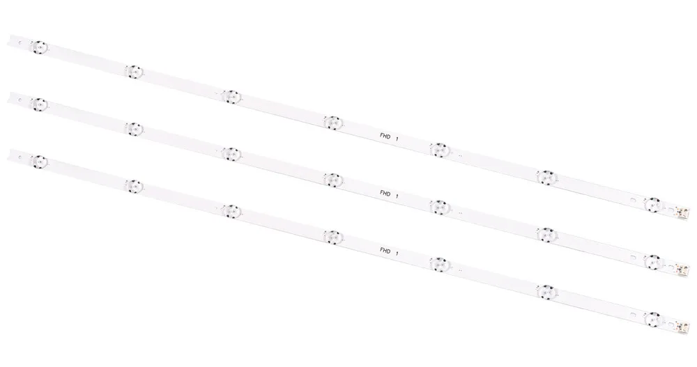 Подсветка для телевизора 43 (Набор из 3 шт.) LG 43lh570v подсветка светодиодной ленты для ремонта.