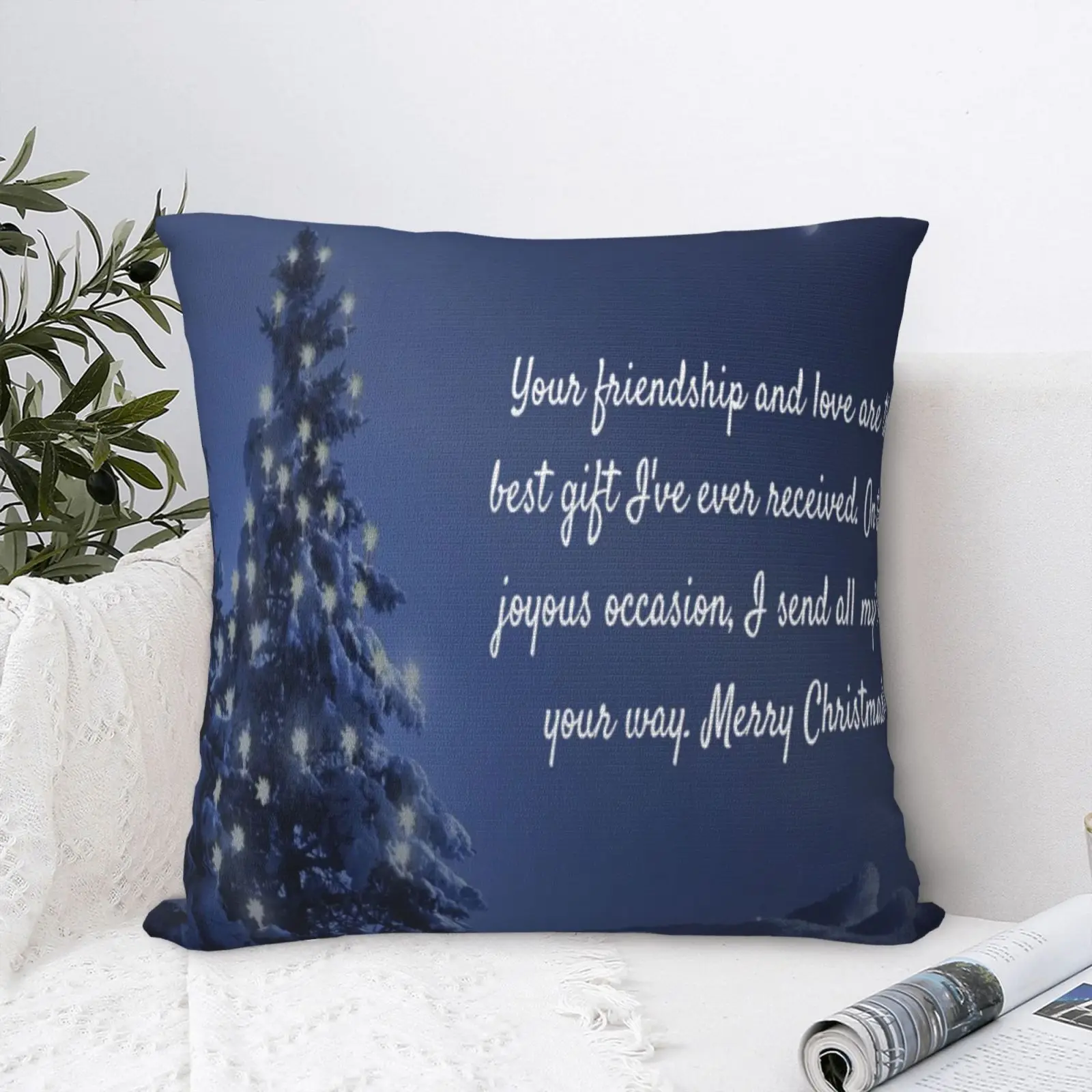 

Merry Christmas 11 Pillow Case Anime Cushion Covers For Sofa Pillow Case White Decorative Pillow Case With Zipper Anime Pillow