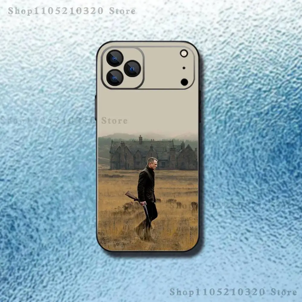Чехол для телефона D-Daniel C-Craig с актером для iPhone 17,16,15,14,13,12,11,Pro,Max,Plus,E,SE4,Air,Mini Black Soft Funda (art.: 3920d350bc375) - 3920d350bc375