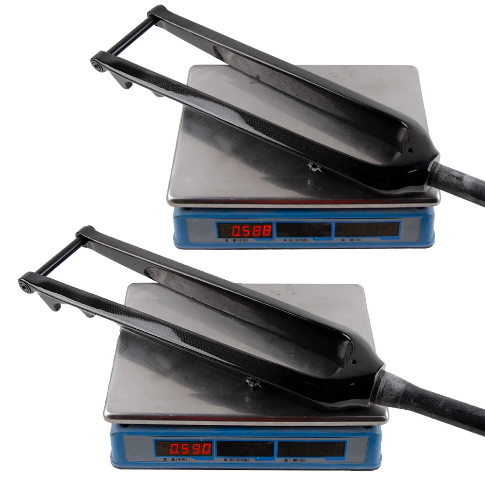 Велосипедная вилка для горного велосипеда передняя из углеродного волокна