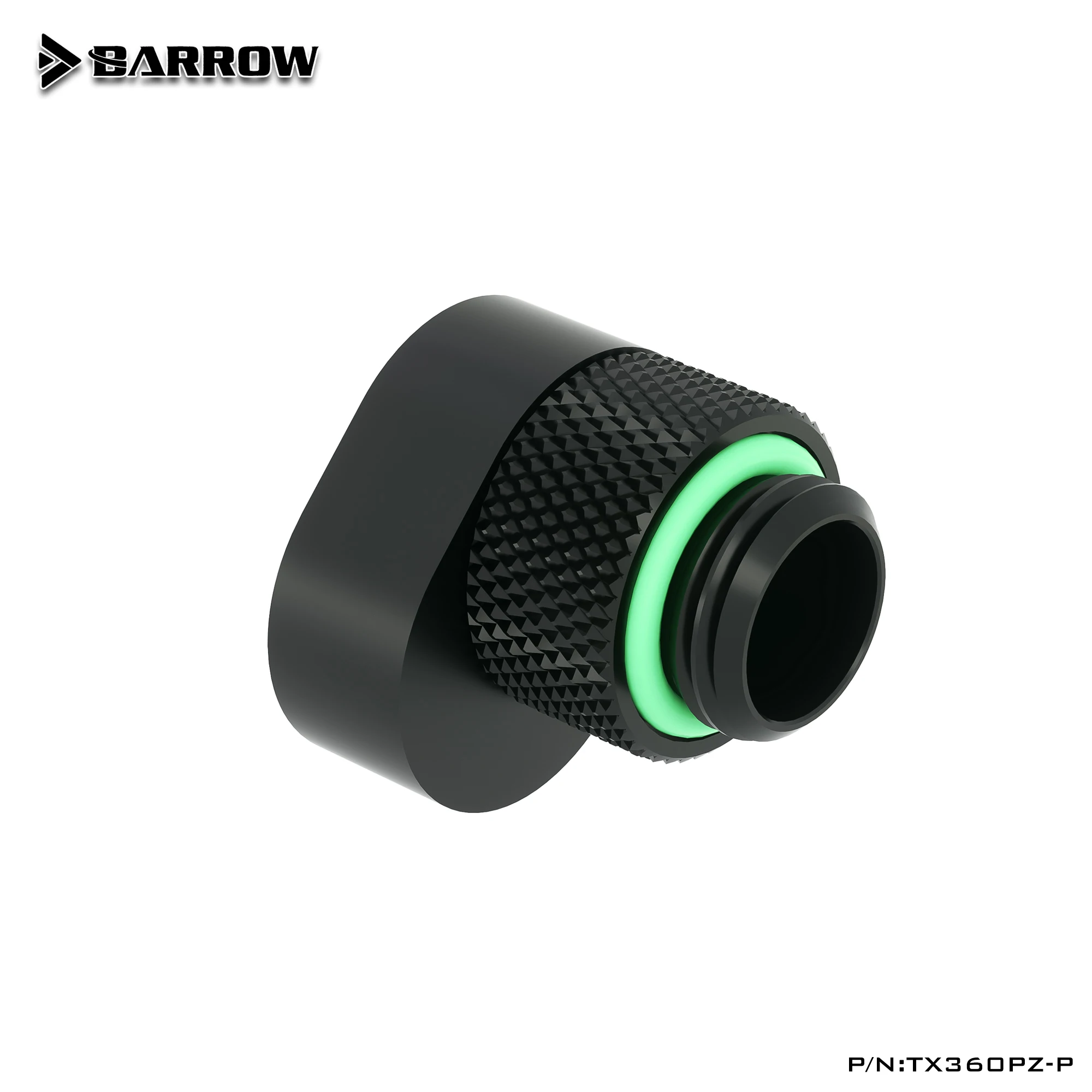 

Barrow G1/4 "360 ° Вращение офсетный адаптер 6 мм POM портативная версия TX360PZ-P