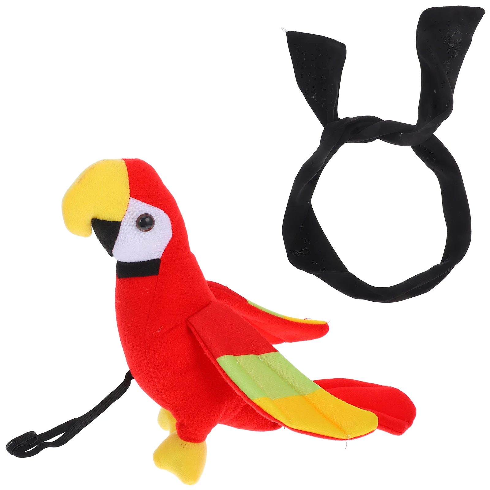 Пиратский попугай птица для плеч костюмы на Хэллоуин реквизит макияжа плюшевая