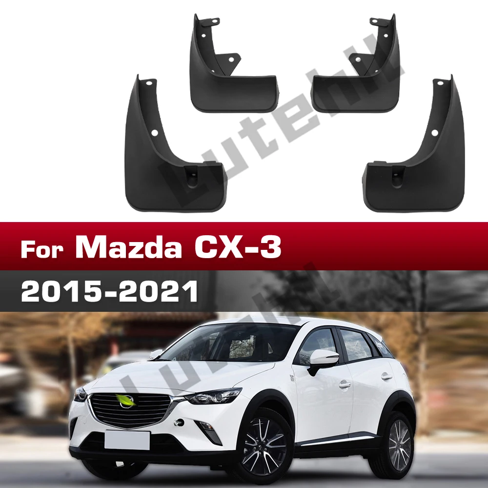 

Для Mazda CX-3 2015-2021 2016 2017 2018 2019 2020 брызговики на крыло брызговики брызговики автомобильные аксессуары