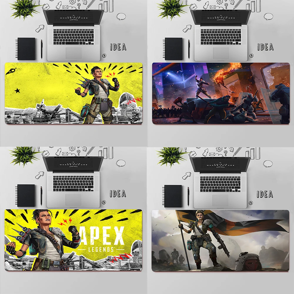 

Игровой коврик для мыши Apex Legends Мэгги, Большой Коврик Для Мыши для ПК, игровой компьютерный коврик для мыши, большой коврик для мыши XXL, Настол...