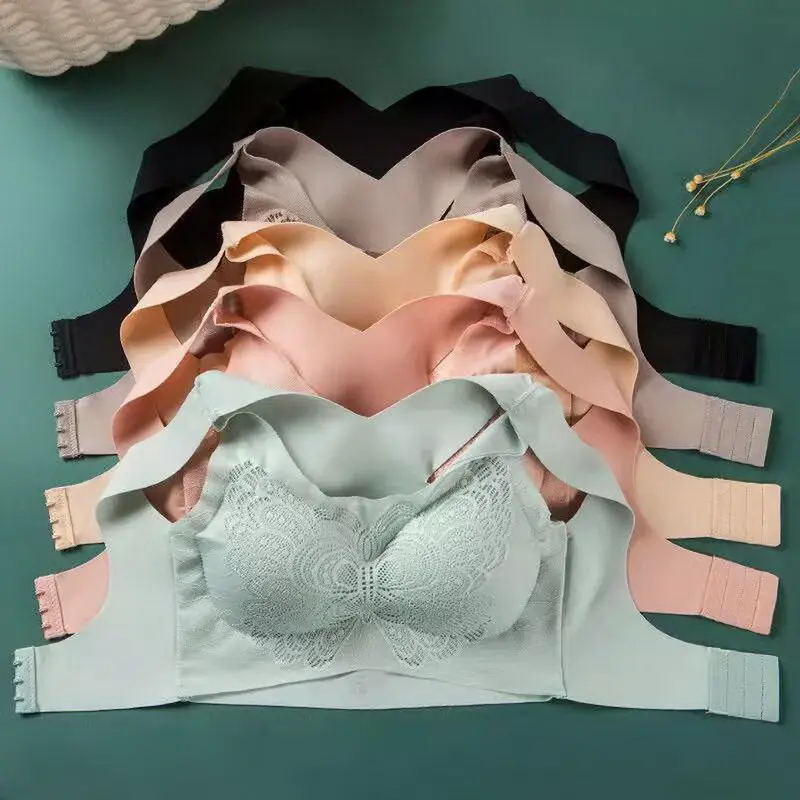 

Women's Bra Posture Corrector Seamless Push Up Shockproof Sports Support Fitness Vest Underwear Adjustment Back Bra New