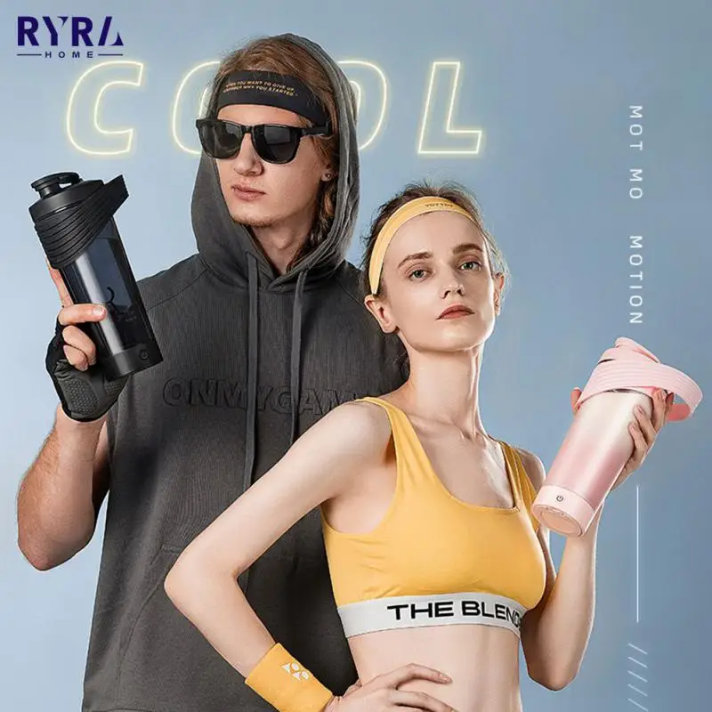 

800ml Automatic Shaker Bottles Mixer Cup USB Rechargeable Water Bottle Cups Portable Movement Mixing Water Bottle Cups Tumbler