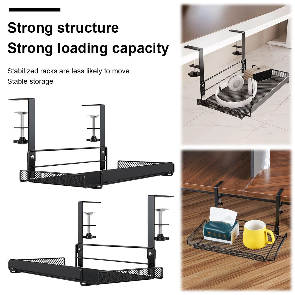Сверхпрочный Металлический Органайзер Для Кабелей Настольный Шнуров Под Столом