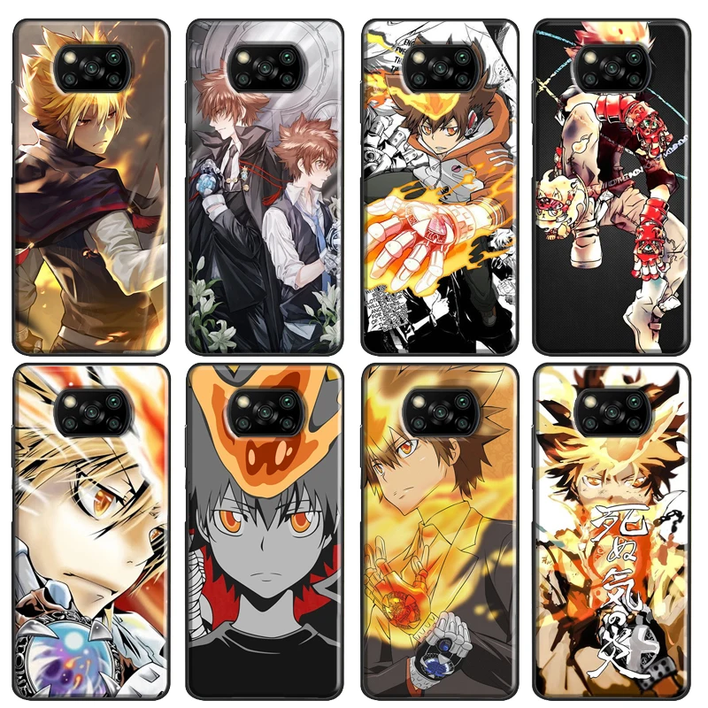 Чехол для телефона Katekyo Hitman Reborn Xiaomi Mi 11T Pro 10T 11 Lite Ультратонкий чехол POCO F3 X3 GT M3 M4 -