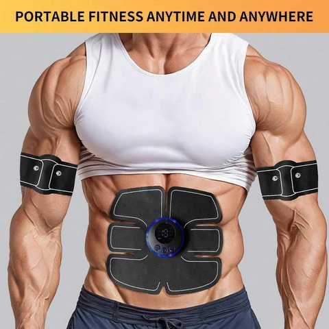 SANPKON EMS стимулятор мышц ABS черный