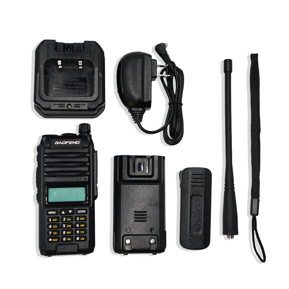 2020 Tri-Band Radio BaoFeng A58S 8W High Power Walkie Talkie UV-82 Amateur Handheld Ham Two Way Radio UV-82 Transceiver UV82