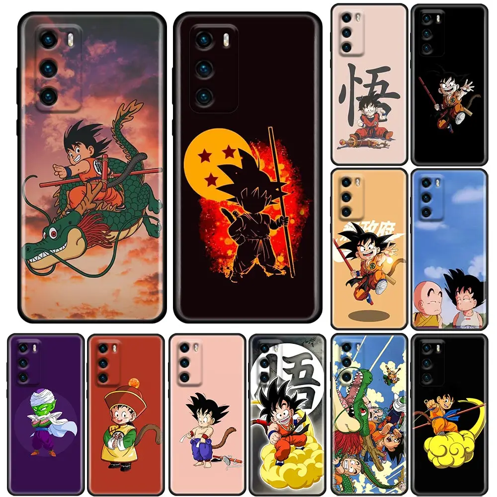 Силиконовый чехол DragonBallZ для телефона Huawei P30 P40 P20 P10 Lite P50 Pro P Smart Z 2019 мягкая задняя