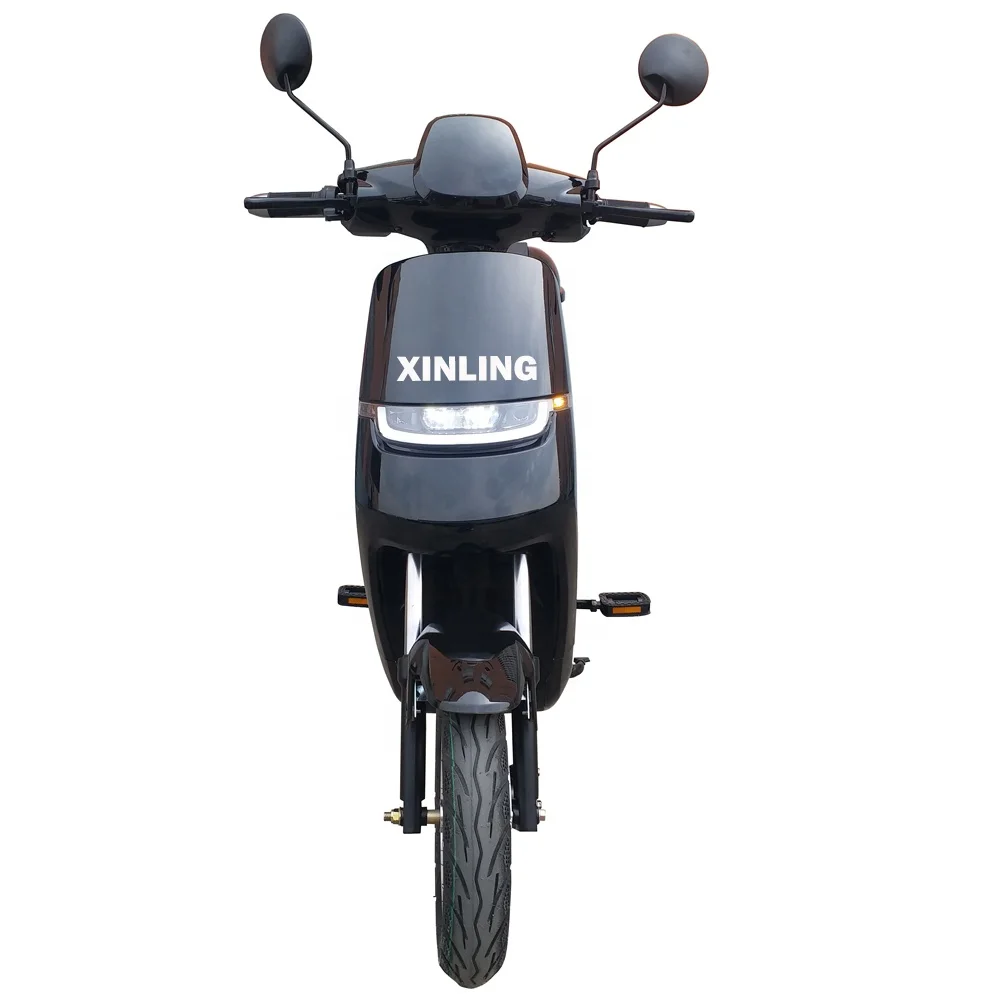 

500W electric motorcycle with portable lithium battery