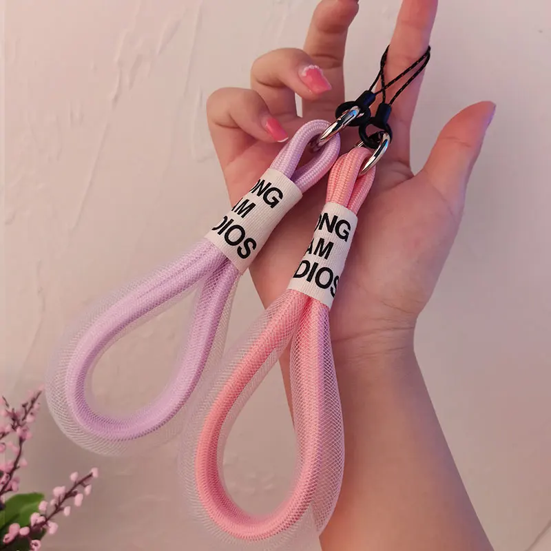 Нейлоновый сетчатый тканый ремешок для телефона в форме звезды | Мобильные