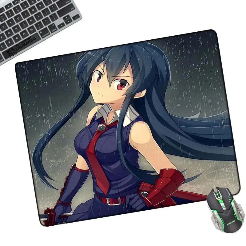 

Коврик для мыши Akame Ga Kill игровой, маленький коврик для мыши, для ноутбука, компьютера, кавайный игровой стол для кабинета, Мультяшные аксессу...