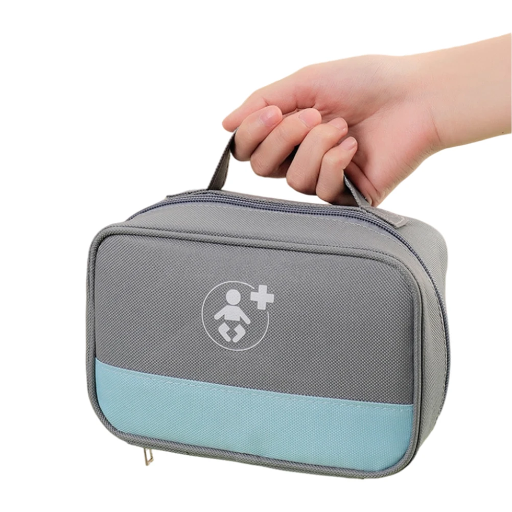 

Empty Emergency Bag Travel Rescue Pouch with Zipper Compact Storage Survival Bag for Car Workshop Cycling Outdoors