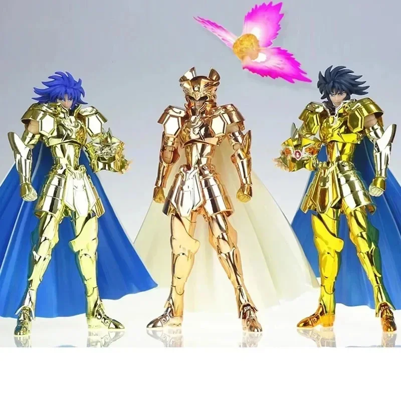 Фото В наличии CS Модель Saint Seiya Myth Cloth EX Gemini Saga с галактическим взрывом Gold/24K/OCE Рыцари Зодиака Фигурка №2