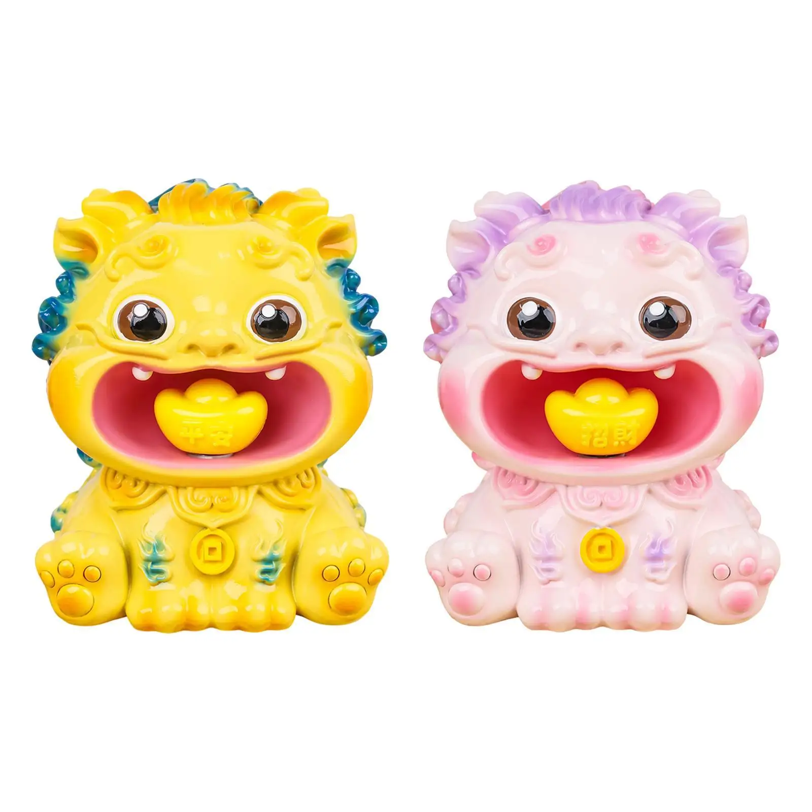 Статуя Фэншуй Pixiu вращающаяся фигурка Юаньбао процветания животного скульптура